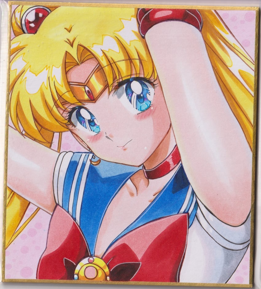 tsukino usagi and sailor moon (bishoujo senshi sailor moon) drawn by user_kztc4472