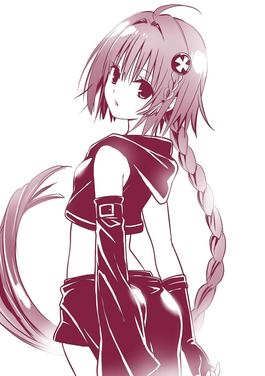 kurosaki mea (to love-ru and 1 more) drawn by yabuki_kentarou