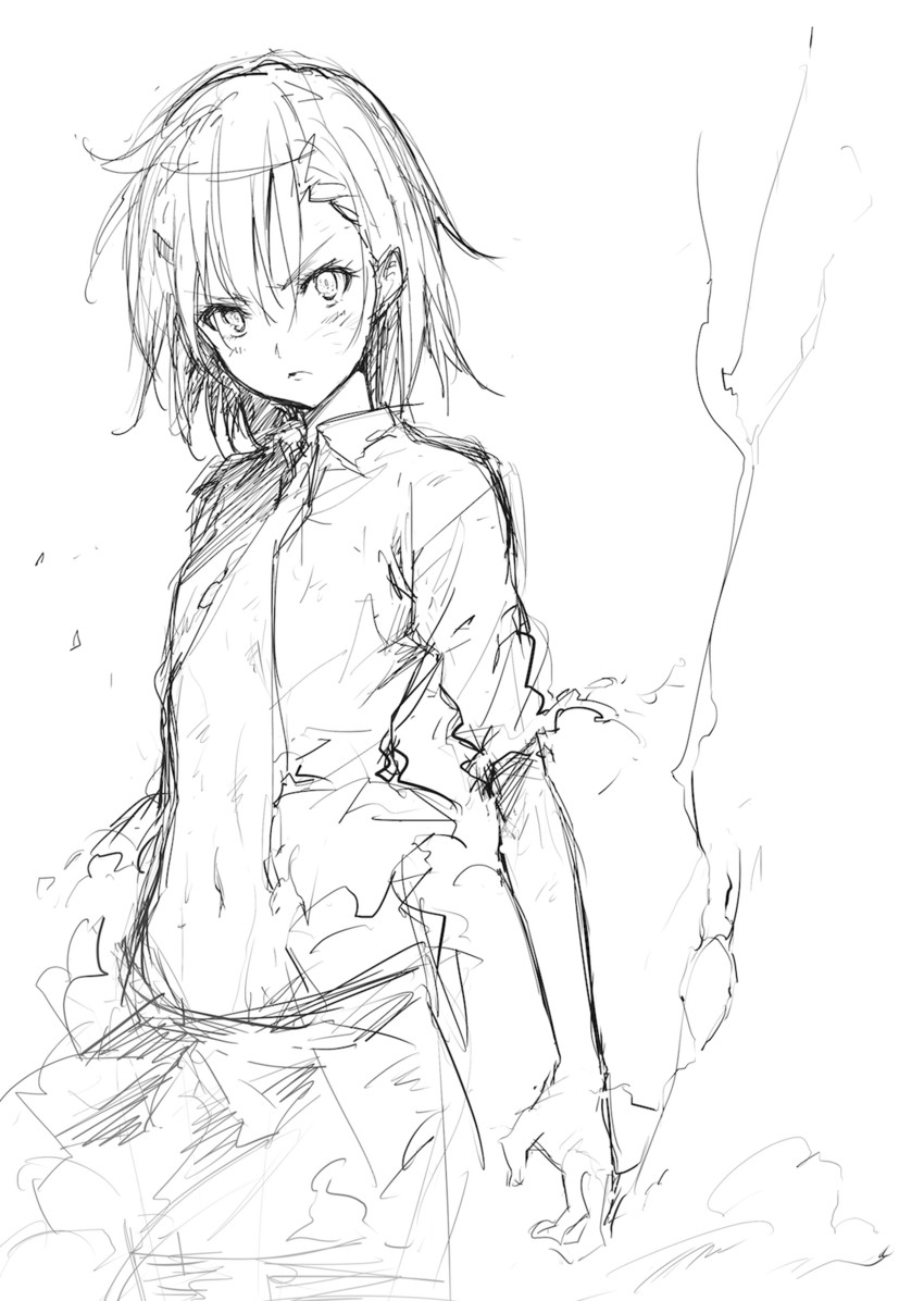 misaka mikoto (toaru majutsu no index and 1 more) drawn by isshi_pyuma