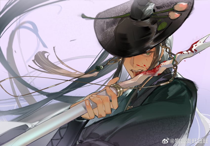 zhang fei (code: kite) drawn by gou_fu_gui_wang_wang_wang