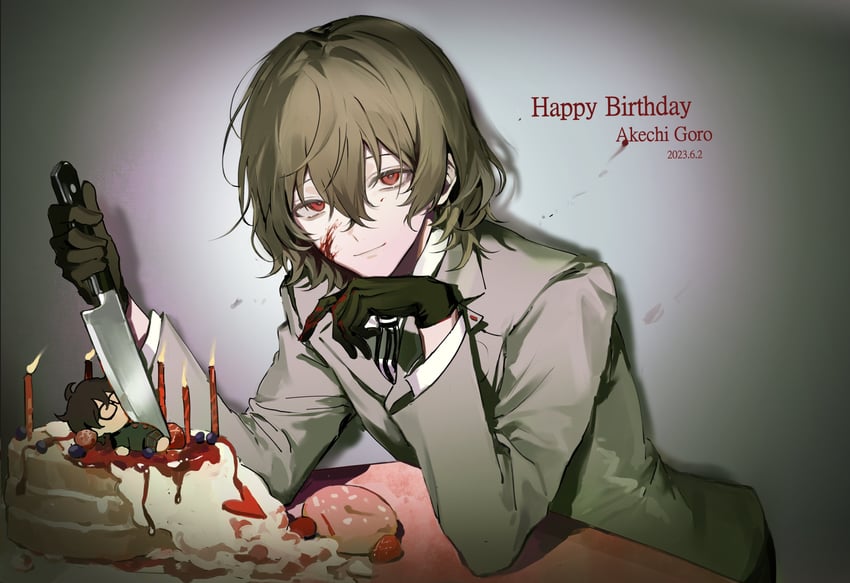amamiya ren and akechi gorou (persona and 1 more) drawn by nona1010