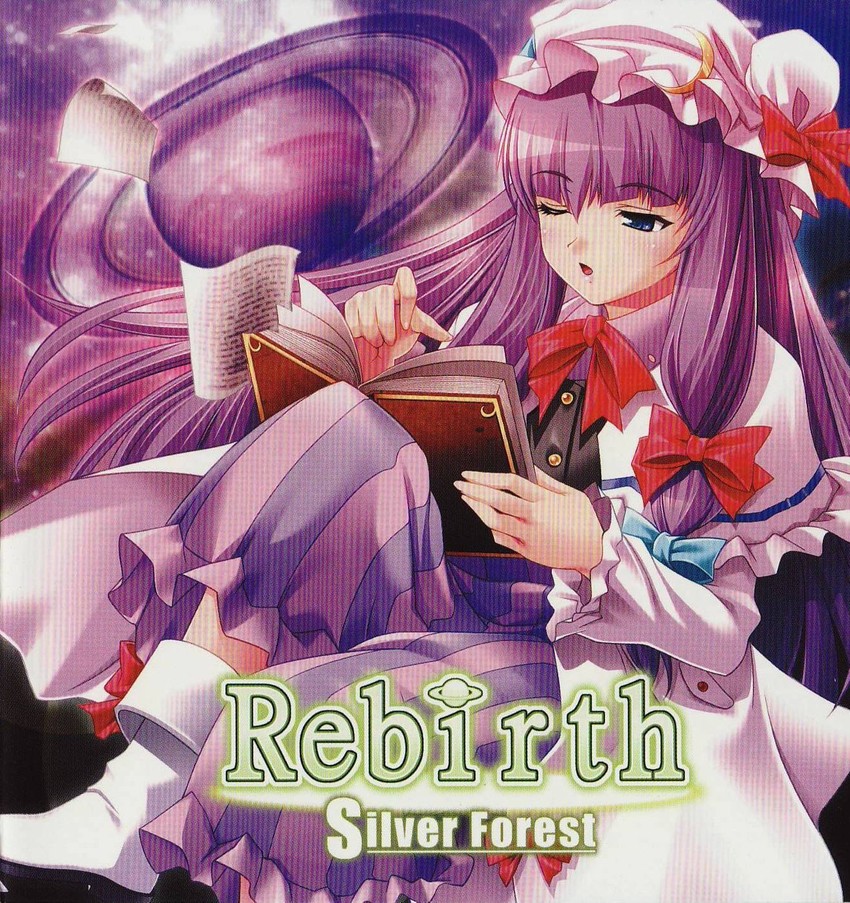 patchouli knowledge (touhou and 1 more) drawn by rakujin