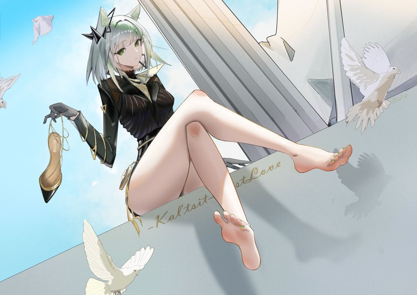 kal'tsit (arknights and 1 more) drawn by exianble