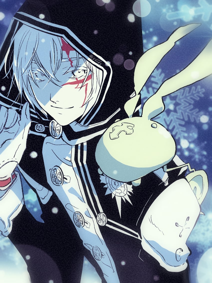 allen walker and timcanpy (d.gray-man) drawn by sklks