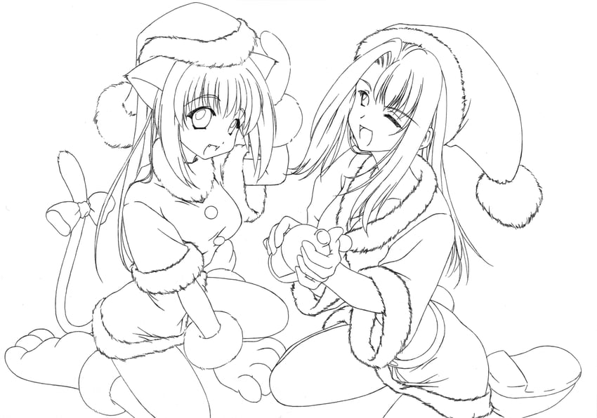 melody sinclair and vircia ducelle (yuukyuu gensoukyoku and 1 more) drawn by atelier-moo