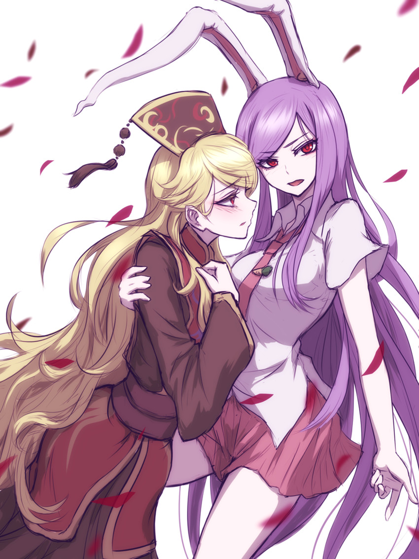 reisen udongein inaba and junko (touhou) drawn by miata_(miata8674)
