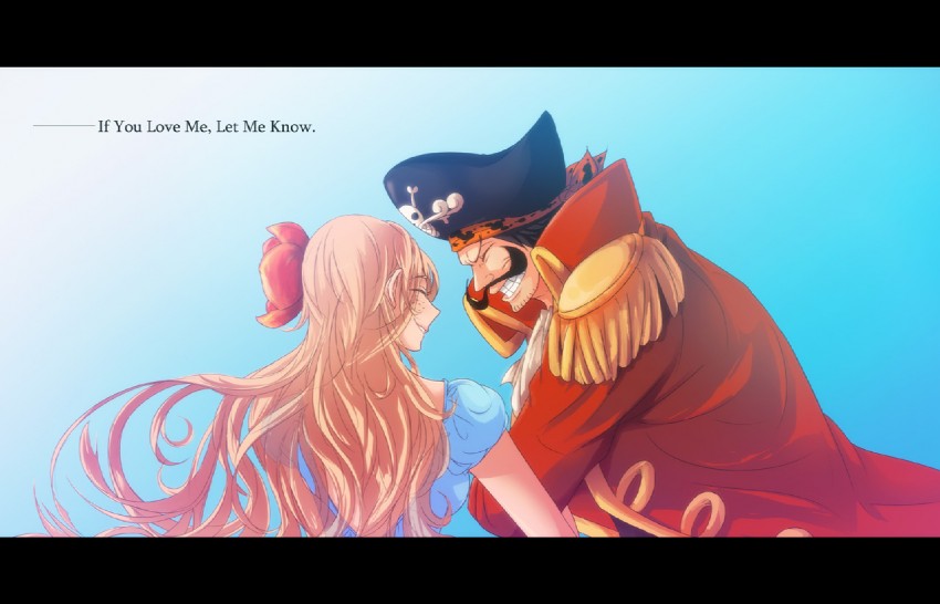 gol d. roger and portgas d. rouge (one piece) drawn by nyuu_men