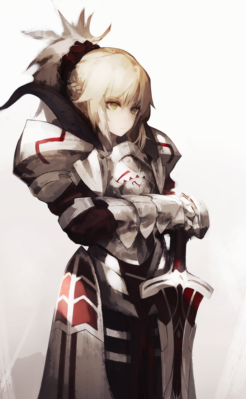 mordred (fate and 1 more) drawn by gyup