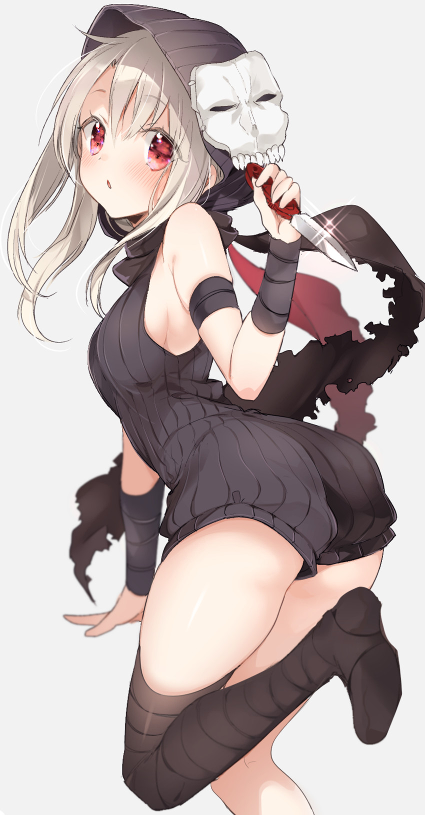 illyasviel von einzbern and assassin (fate and 1 more) drawn by sino_(sionori)