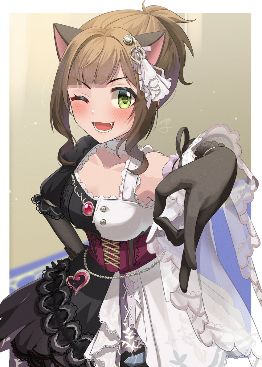 maekawa miku (idolmaster and 2 more) drawn by swepot