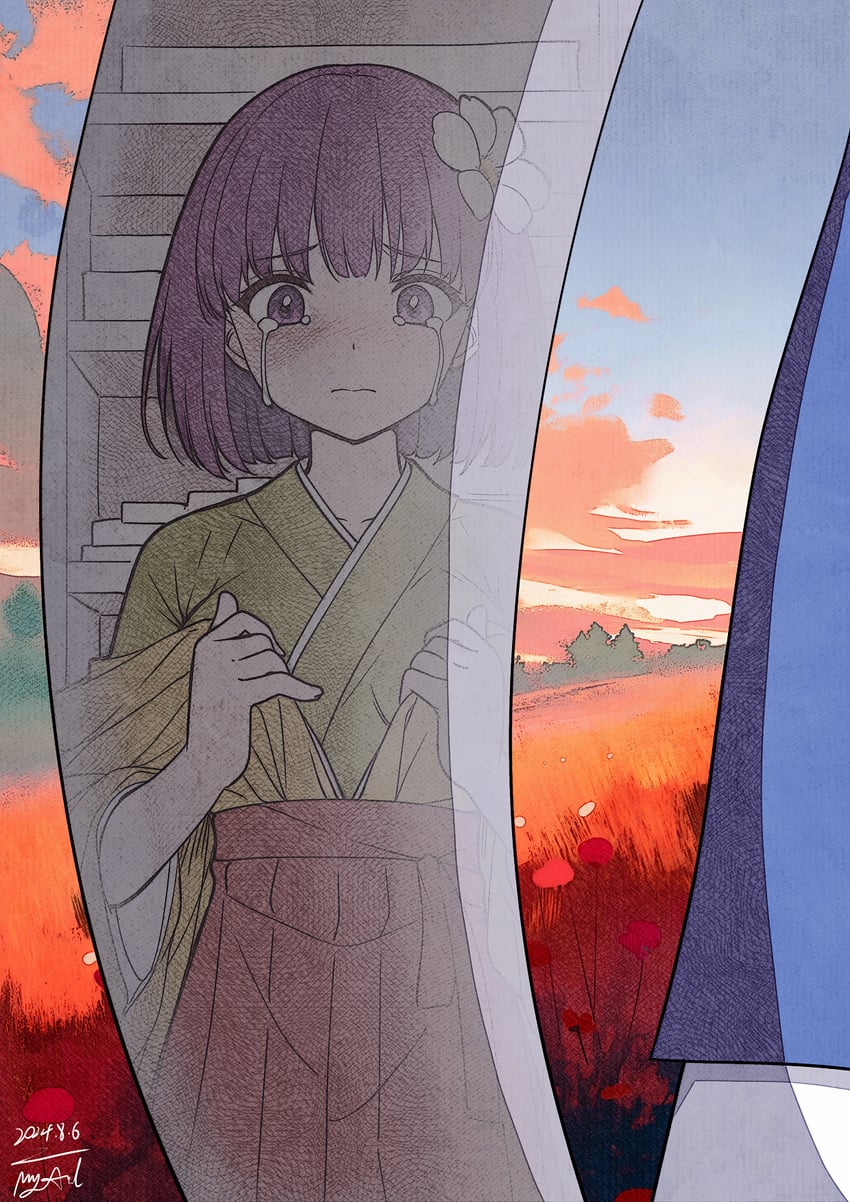 onozuka komachi and hieda no akyuu (touhou) drawn by mr.j.and_(artist)