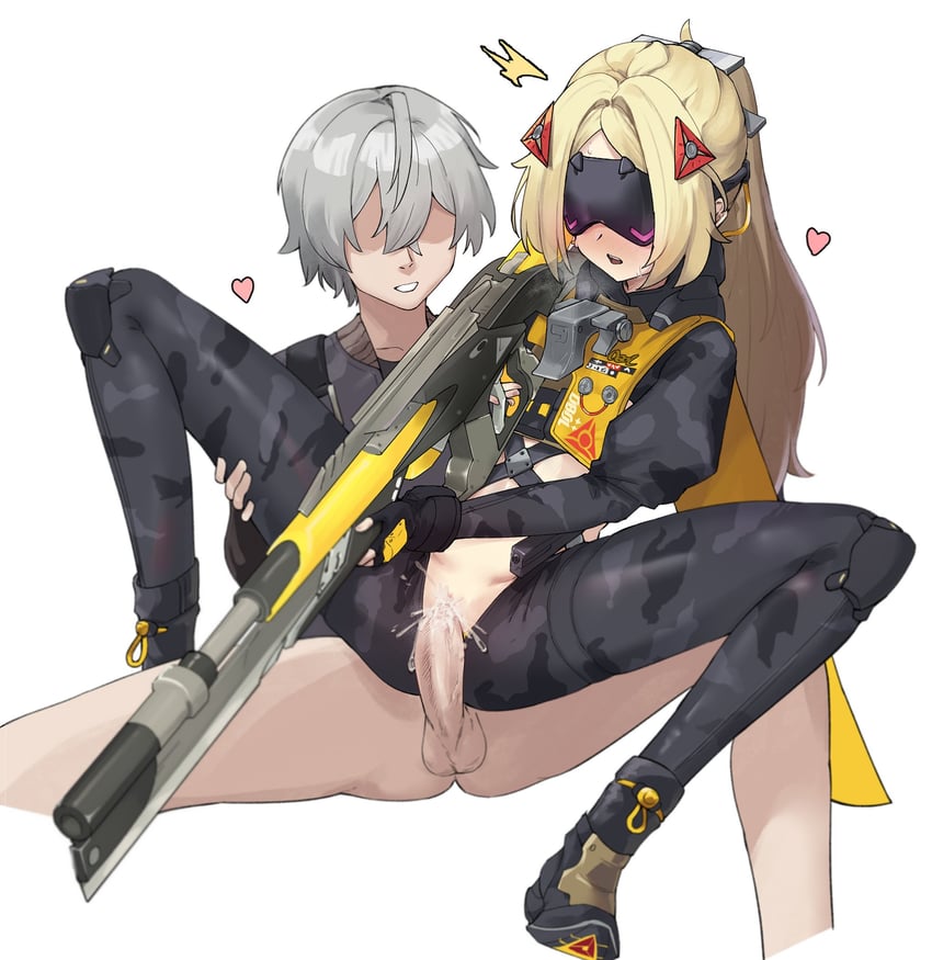 wise and trigger (zenless zone zero) drawn by nemi_(nemmmiii)