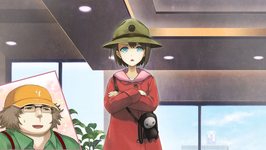 hashida itaru and tennouji nae (steins;gate and 1 more) drawn by huke