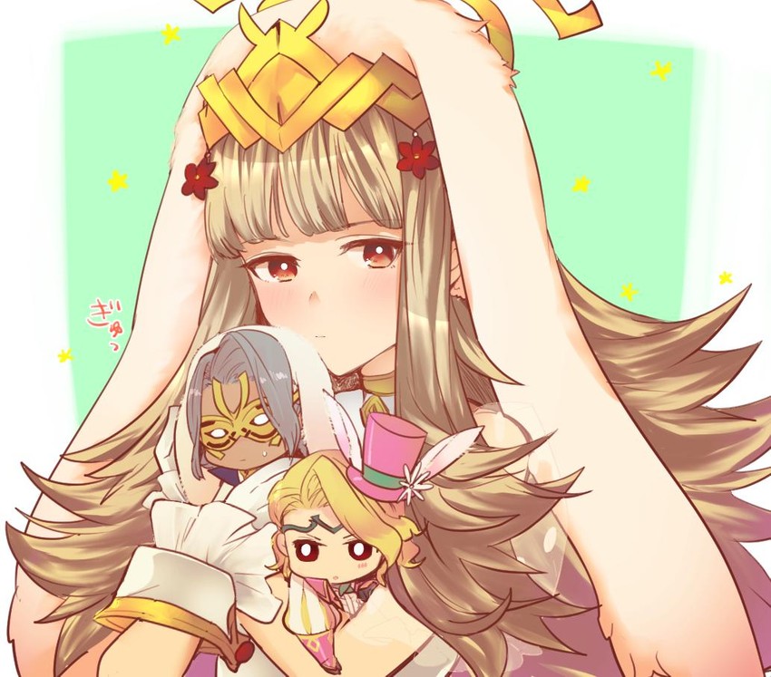 xander, veronica, and bruno (fire emblem and 2 more) drawn by sou_mei