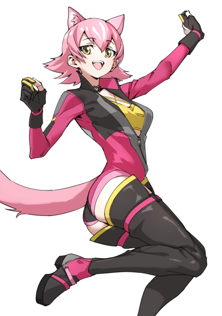 peach panther (kemono friends and 1 more) drawn by tanabe_(fueisei)