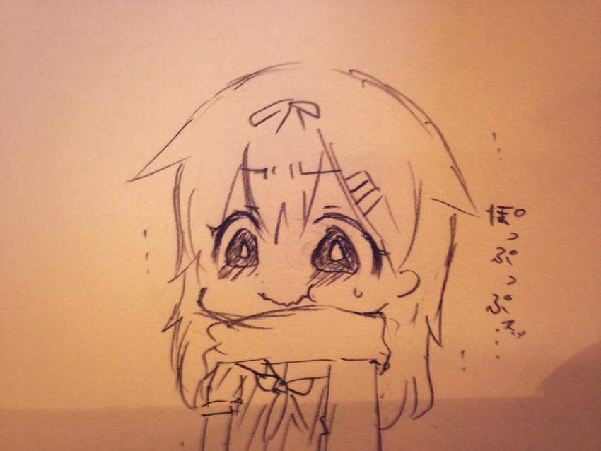 yuudachi and yuudachi kai ni (kantai collection) drawn by jako_(jakoo21)