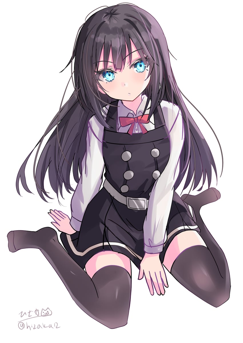 asashio and asashio kai ni (kantai collection) drawn by hizaka
