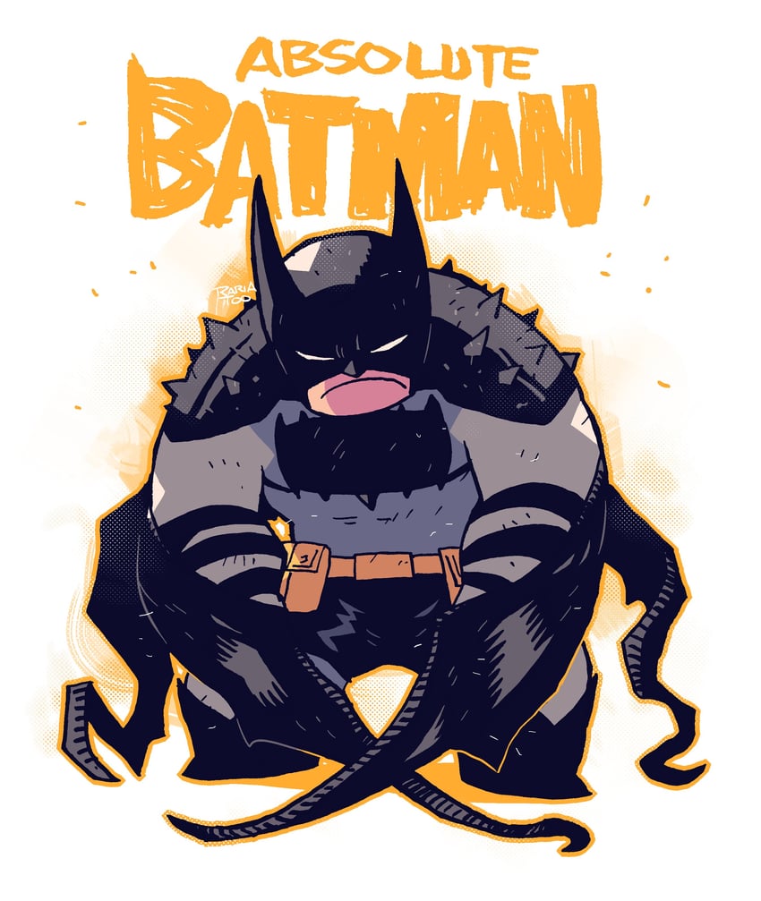 batman (dc comics and 3 more) drawn by rariatto_(ganguri)