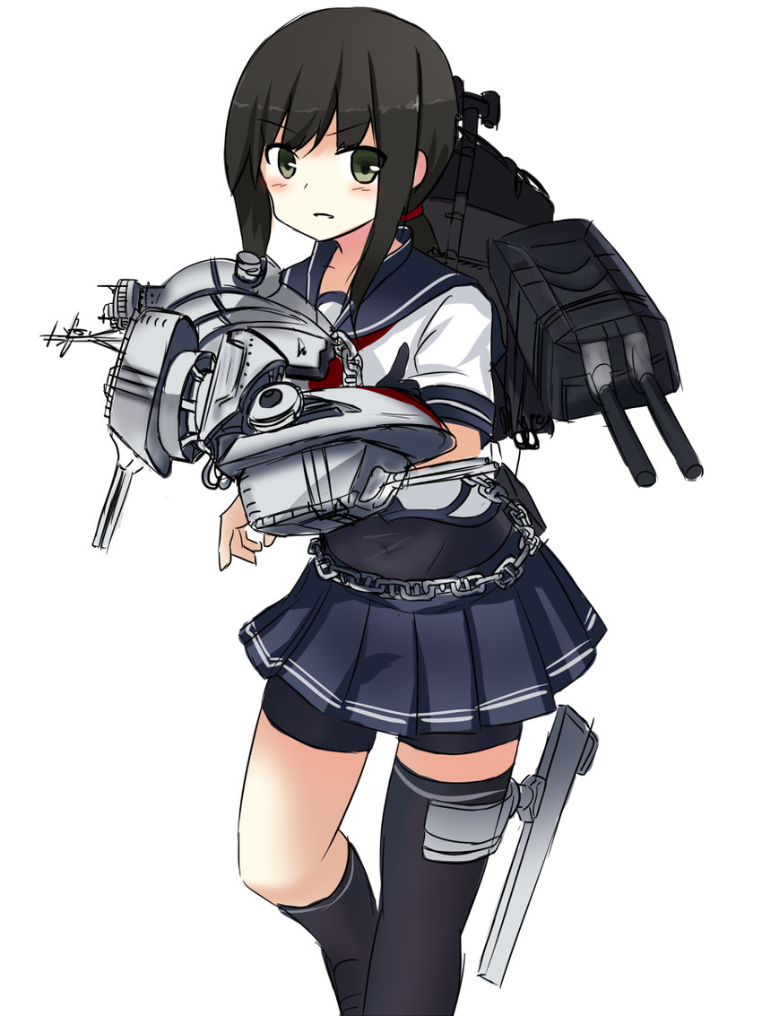 fubuki, furutaka, and furutaka kai ni (kantai collection) drawn by gryphin1424