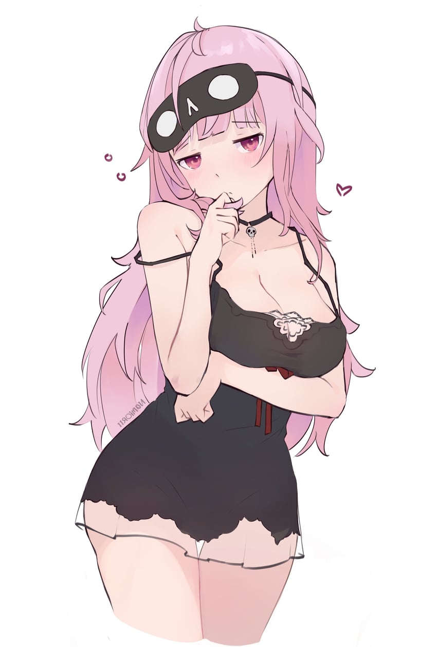 mori calliope (hololive and 1 more) drawn by namiorii