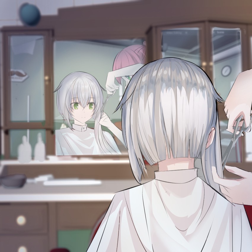 altina orion and juna crawford (eiyuu densetsu and 2 more) drawn by idqd