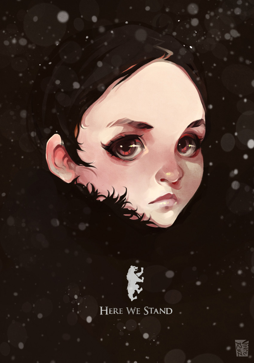 lyanna mormont (a song of ice and fire and 1 more) drawn by vinciruz