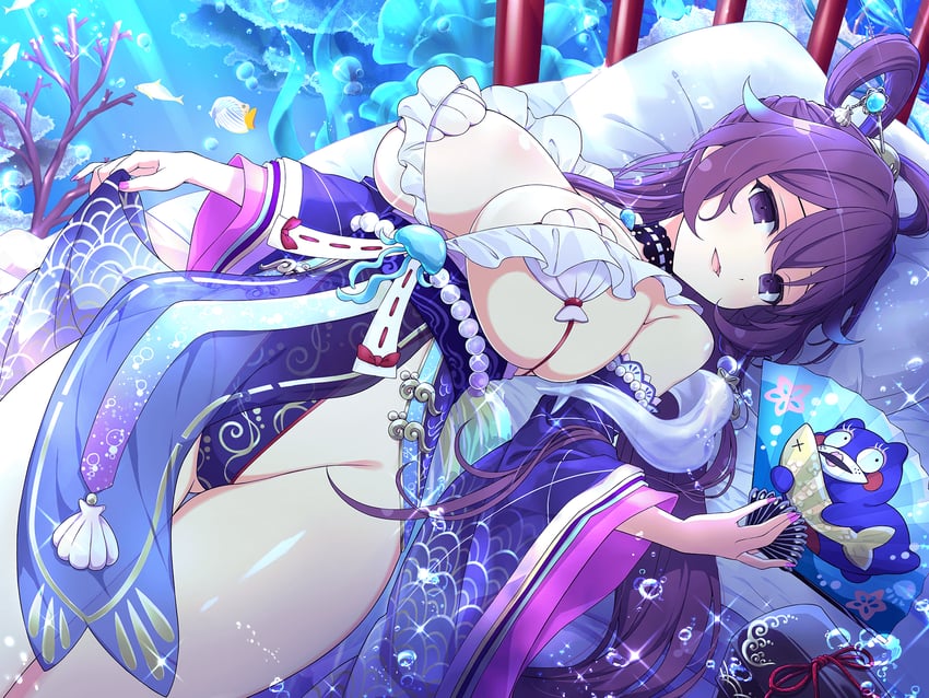 murasaki and bebe-tan (senran kagura and 1 more)