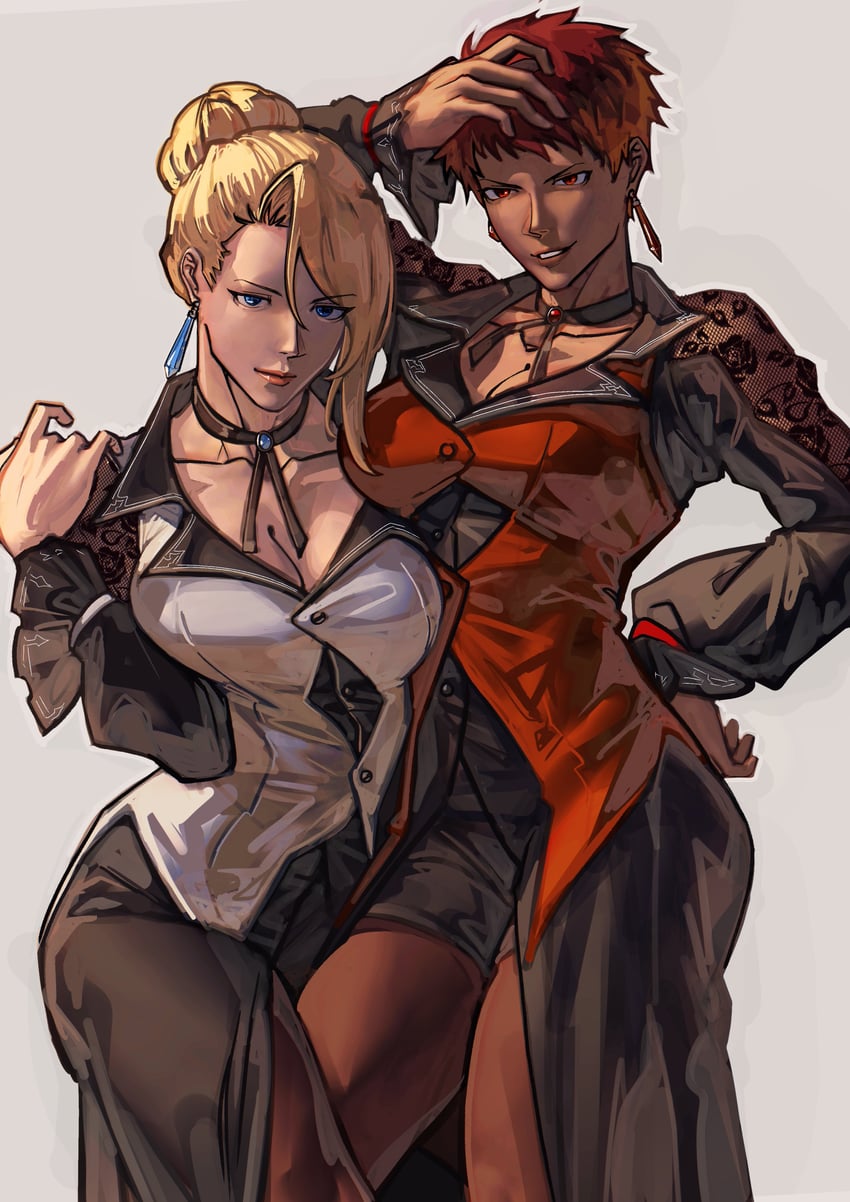 vice and mature (the king of fighters and 1 more) drawn by syachiiro