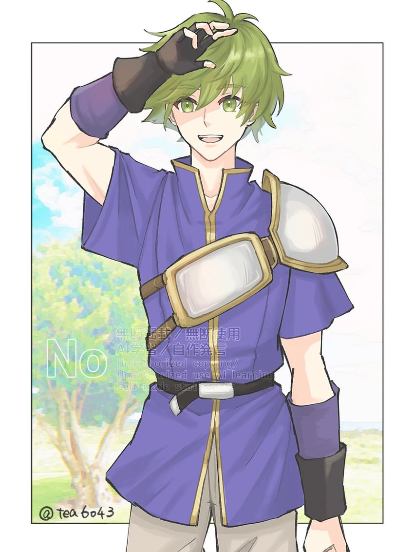 wolt (fire emblem and 1 more) drawn by tea6043