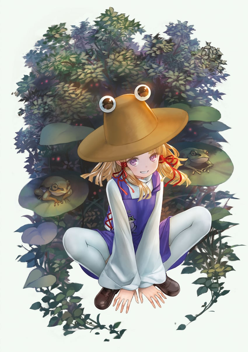 moriya suwako (touhou and 1 more) drawn by masakichi_(mmw)