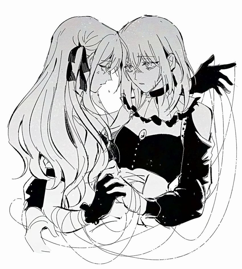togawa sakiko, misumi uika, oblivionis, and doloris (bang dream! and 1 more) drawn by maybecrosswise
