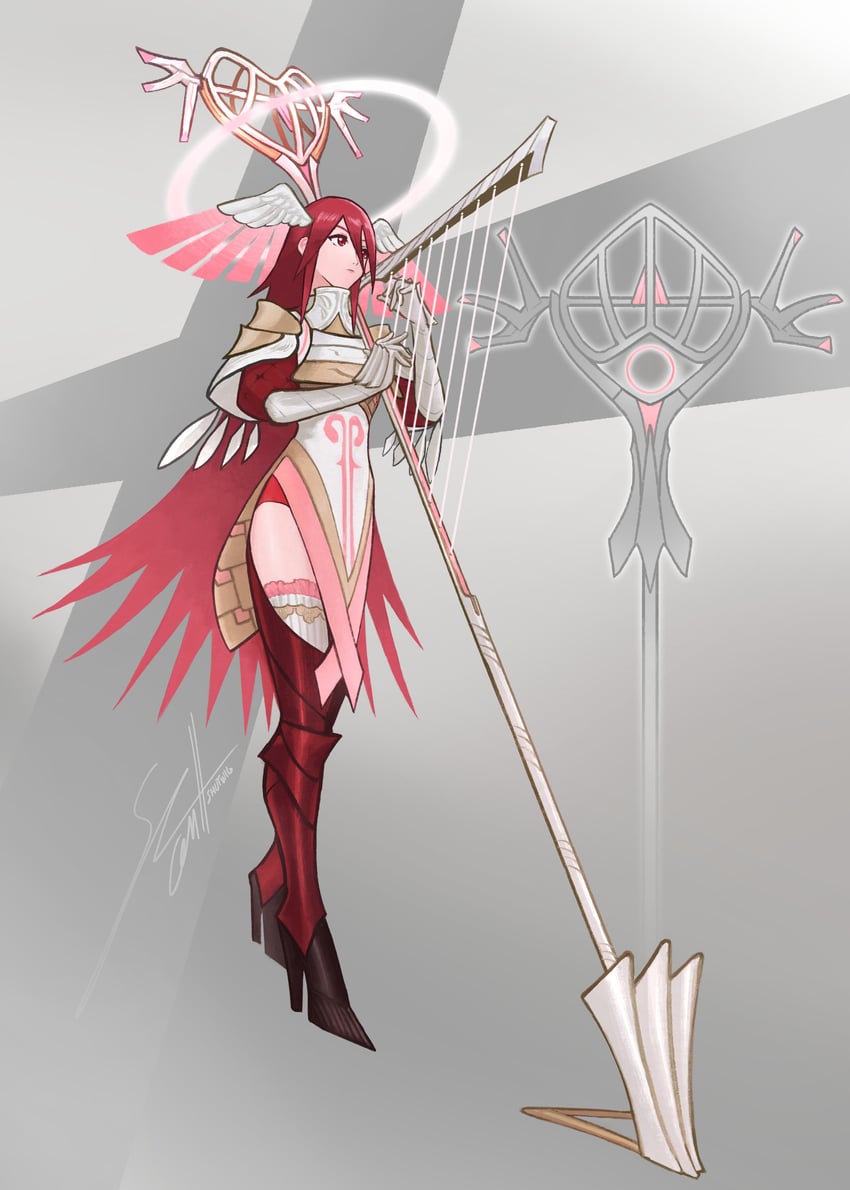 cordelia (fire emblem and 2 more) drawn by shutwig