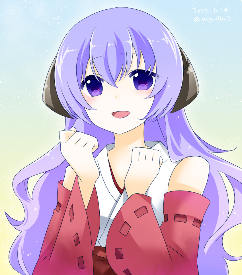 hanyuu (higurashi no naku koro ni) drawn by kiriko