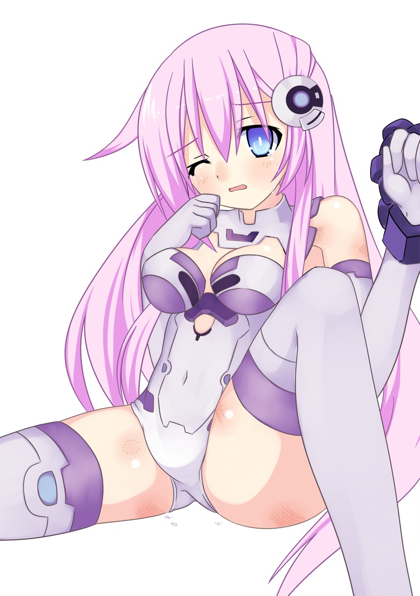 nepgear and purple sister (neptune and 1 more) drawn by meimu_(infinity)