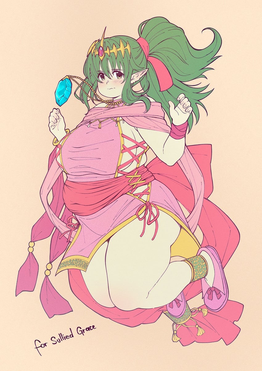 tiki (fire emblem and 2 more) drawn by cloudxmoe