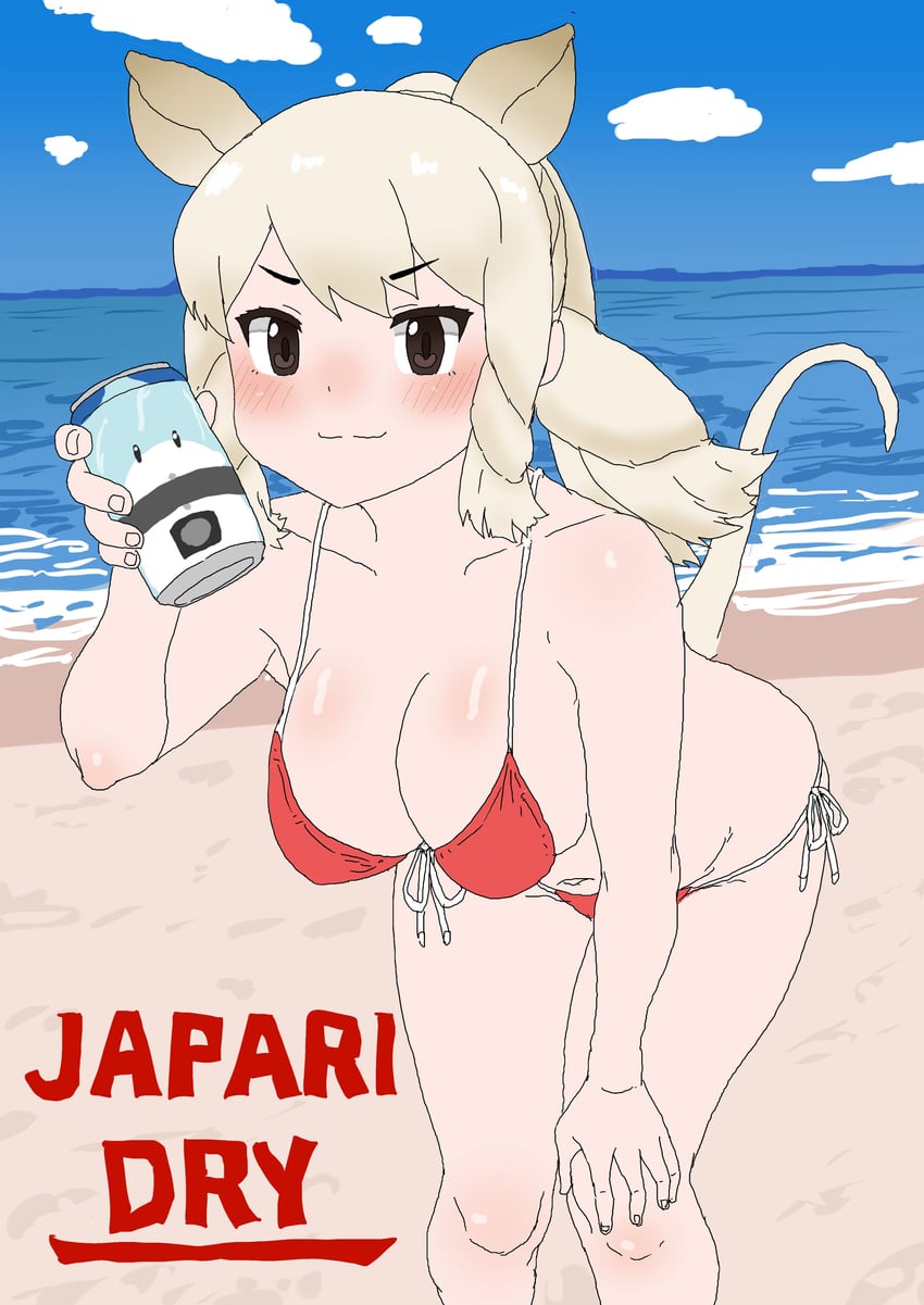lucky beast and white rhinoceros (kemono friends) drawn by kumasyan1998