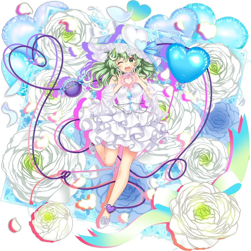 komeiji koishi (touhou and 1 more) drawn by rotte_(1109)