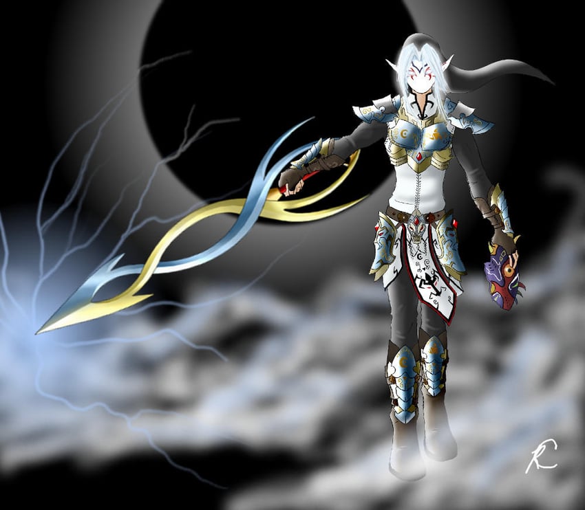 link, majora, and fierce deity (the legend of zelda and 1 more) drawn by know-kname