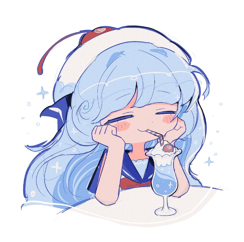 cream soda cookie (cookie run and 1 more) drawn by takawoyu