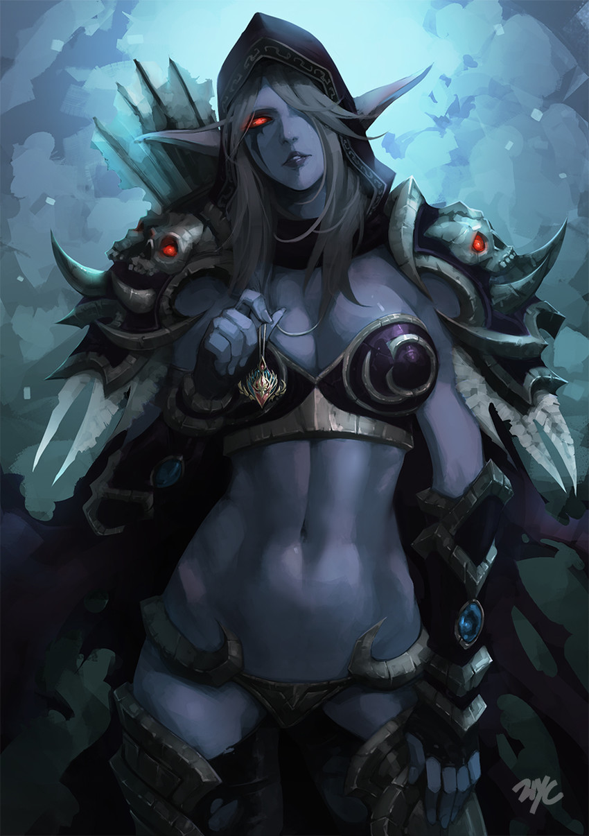 sylvanas windrunner (warcraft and 1 more) drawn by 21yc_(september_breeze)