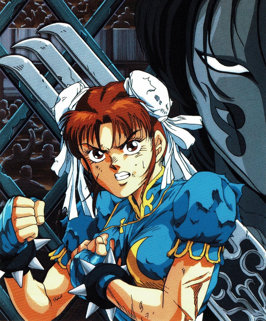 chun-li and vega (street fighter and 1 more)