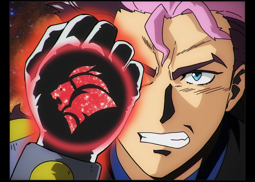 guel jeturk and domon kasshu (gundam and 2 more) drawn by ueyama_michirou