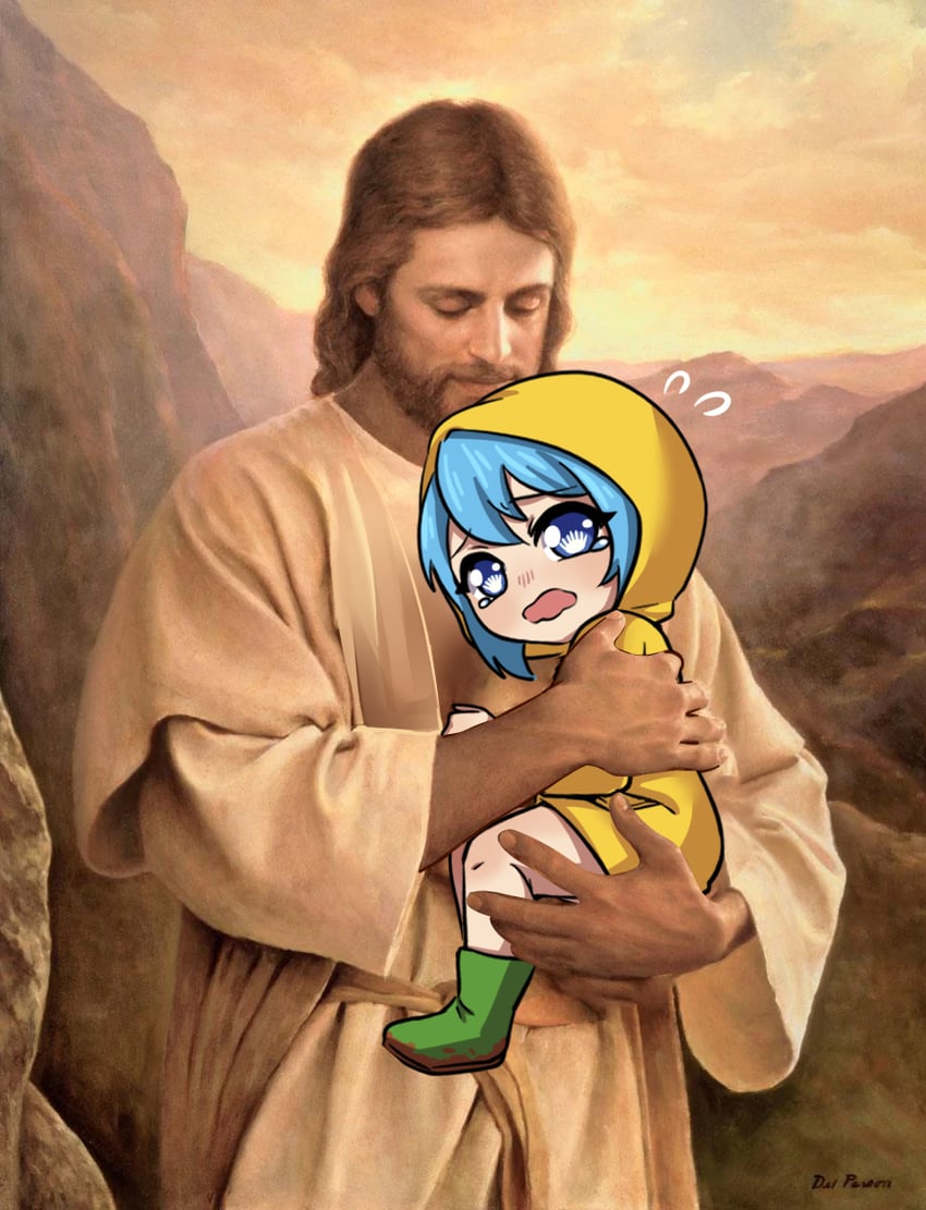 luce and jesus (jubilee 2025 and 2 more) drawn by korzynka_persykiv