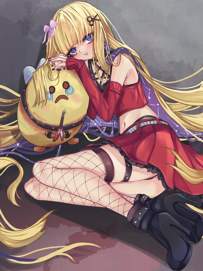 amanogawa shiina and sad bee (phase connect) drawn by marnhilson