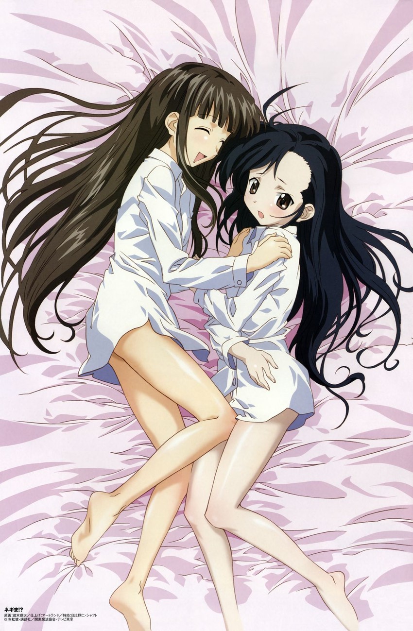 sakurazaki setsuna and konoe konoka (mahou sensei negima! and 1 more) drawn by mogi_takuji