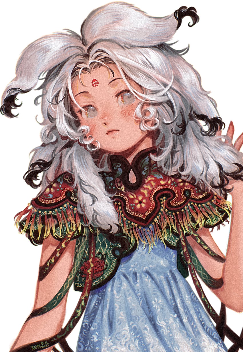 houjuu chimi (touhou and 1 more) drawn by k0nfette