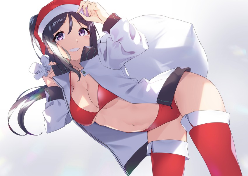matsuura kanan (love live! and 1 more) drawn by yamaori_(yamaorimon)
