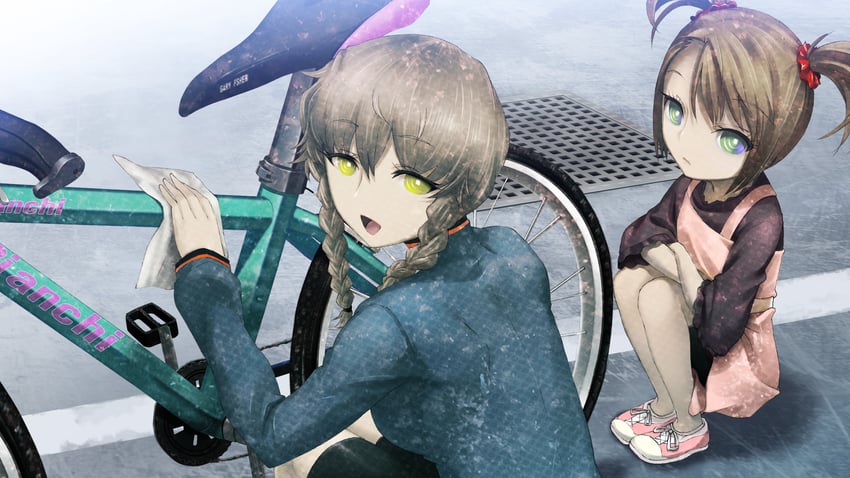 amane suzuha and tennouji nae (steins;gate) drawn by huke