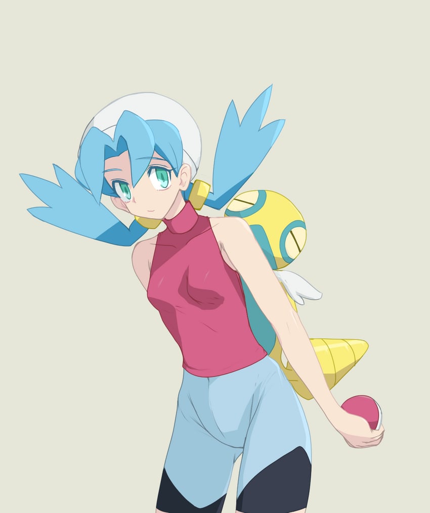 kris and dunsparce (pokemon and 1 more) drawn by haloh