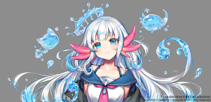 lee on (nijisanji and 2 more) drawn by rewolf